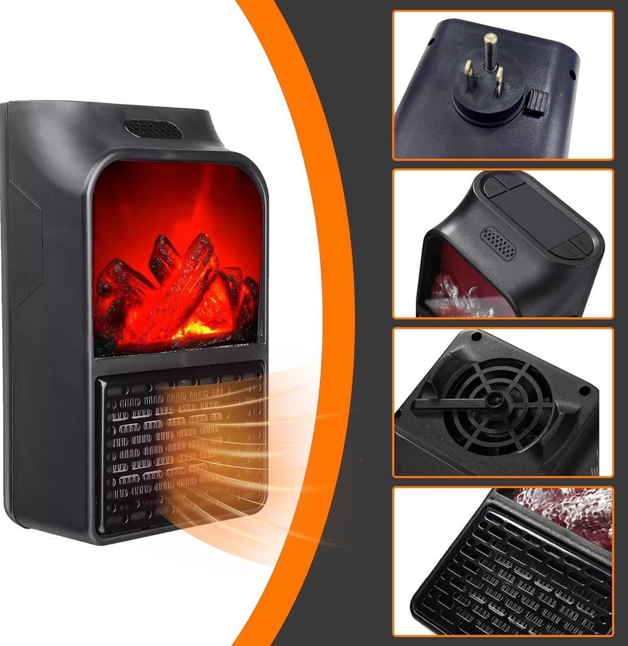 Portable Flame Electric Heater