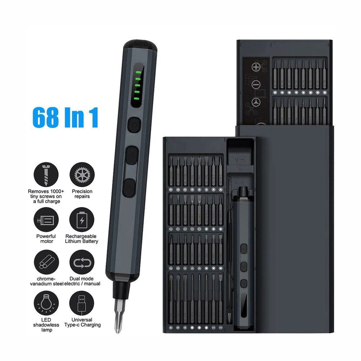 Rechargeable Electric Screwdriver TECHNOLOGIA